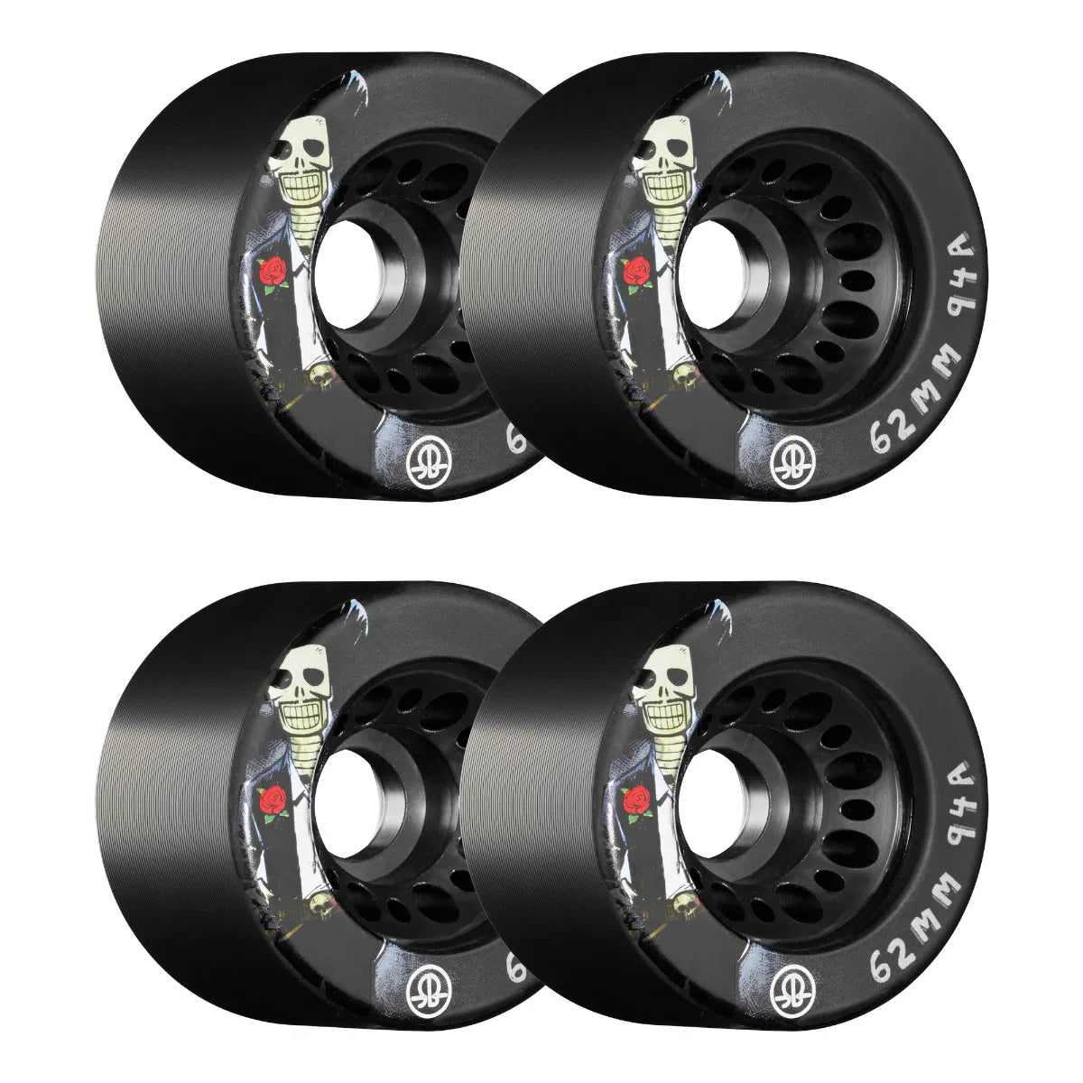 Rollerbones - DOTD Speed Series Black - 62mm